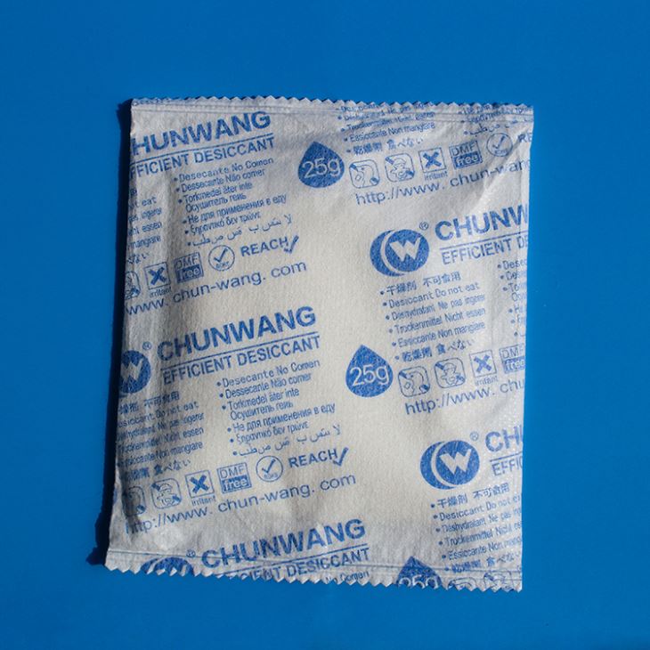 25g DMF Free Super Dry Desiccant for garments 25g DMF Free Super Dry Desiccant for garments