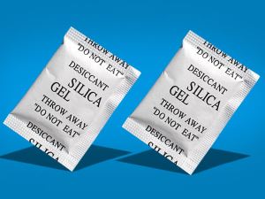 Dearadh Saincheaptha Lable Desiccant Glóthach Shilice