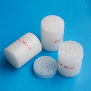 Silica Glóthach 1g Canister Pacáilte Plaisteach Buidéal