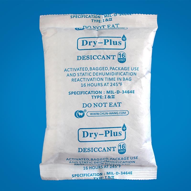 Desiccant Cré Tirim-Plus le haghaidh Úsáid Pacáistithe