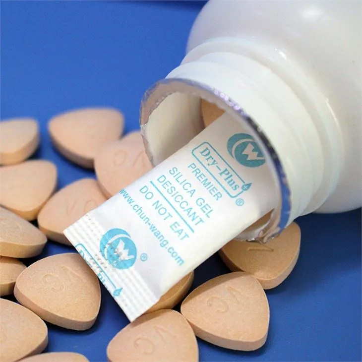 1g Capsule Desiccant Glóthach Shilice Le haghaidh Cosaint Taise Forlíonadh Bia 200ml