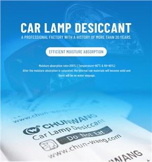 Lampa Gluaisteán Desiccant Chun Ceo Lampa a Mharú